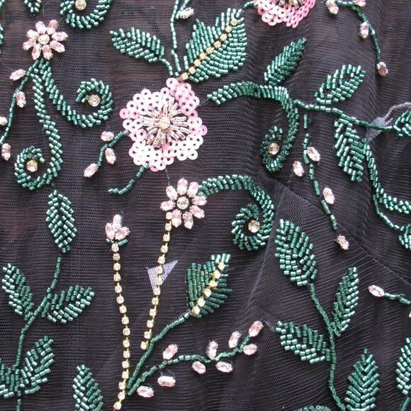 Mac Duggal 67870 Womens BEADED ILLUSION HIGH NECK TRUMPET GOWN - Picture 8 of 14